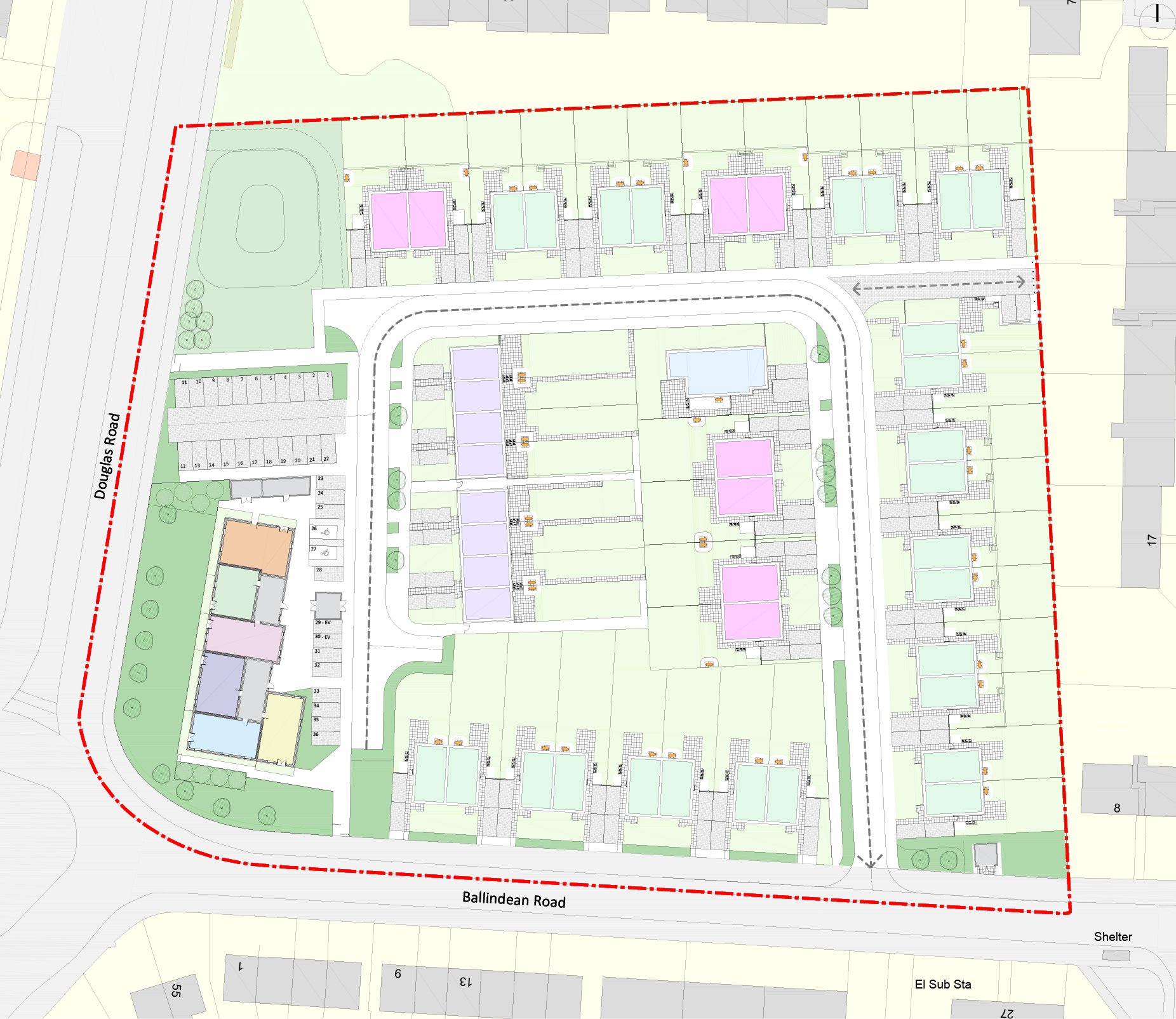 Ballindean Site Plan