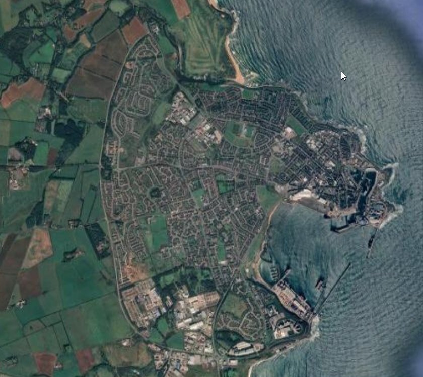 Peterhead satellite