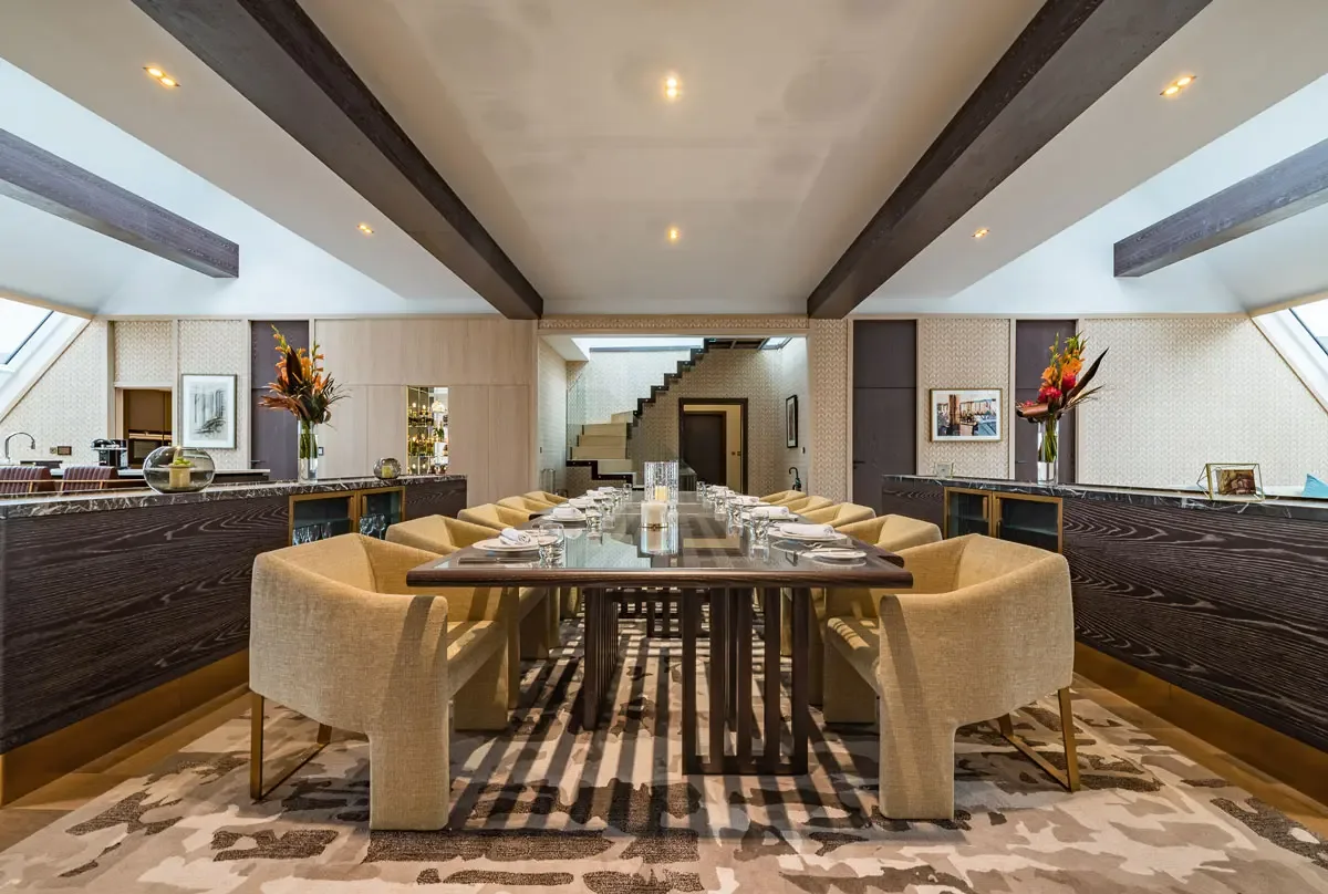 The house formal dining area photography by bevan cockerill 1