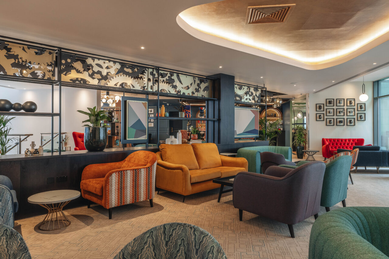 Lobby couches