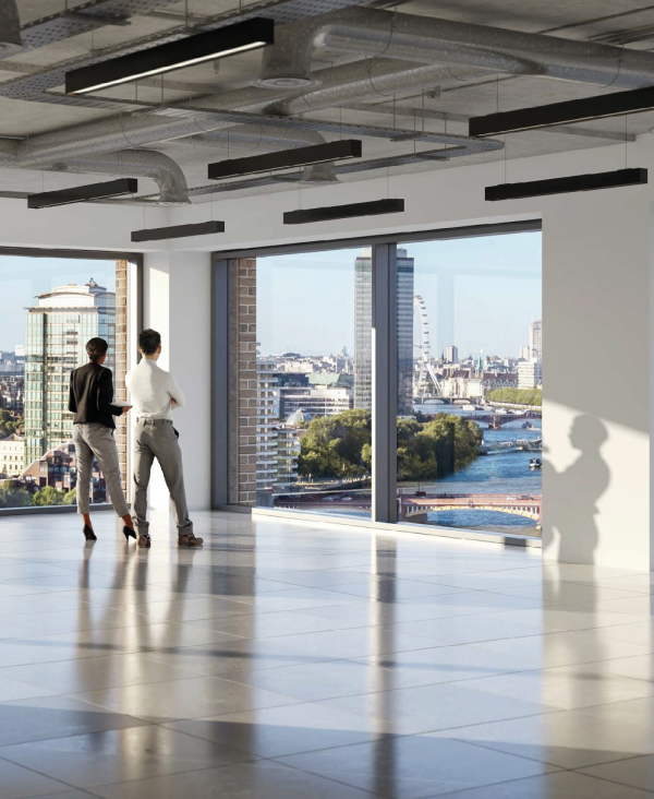 Embassy Gardens Internal office mobile