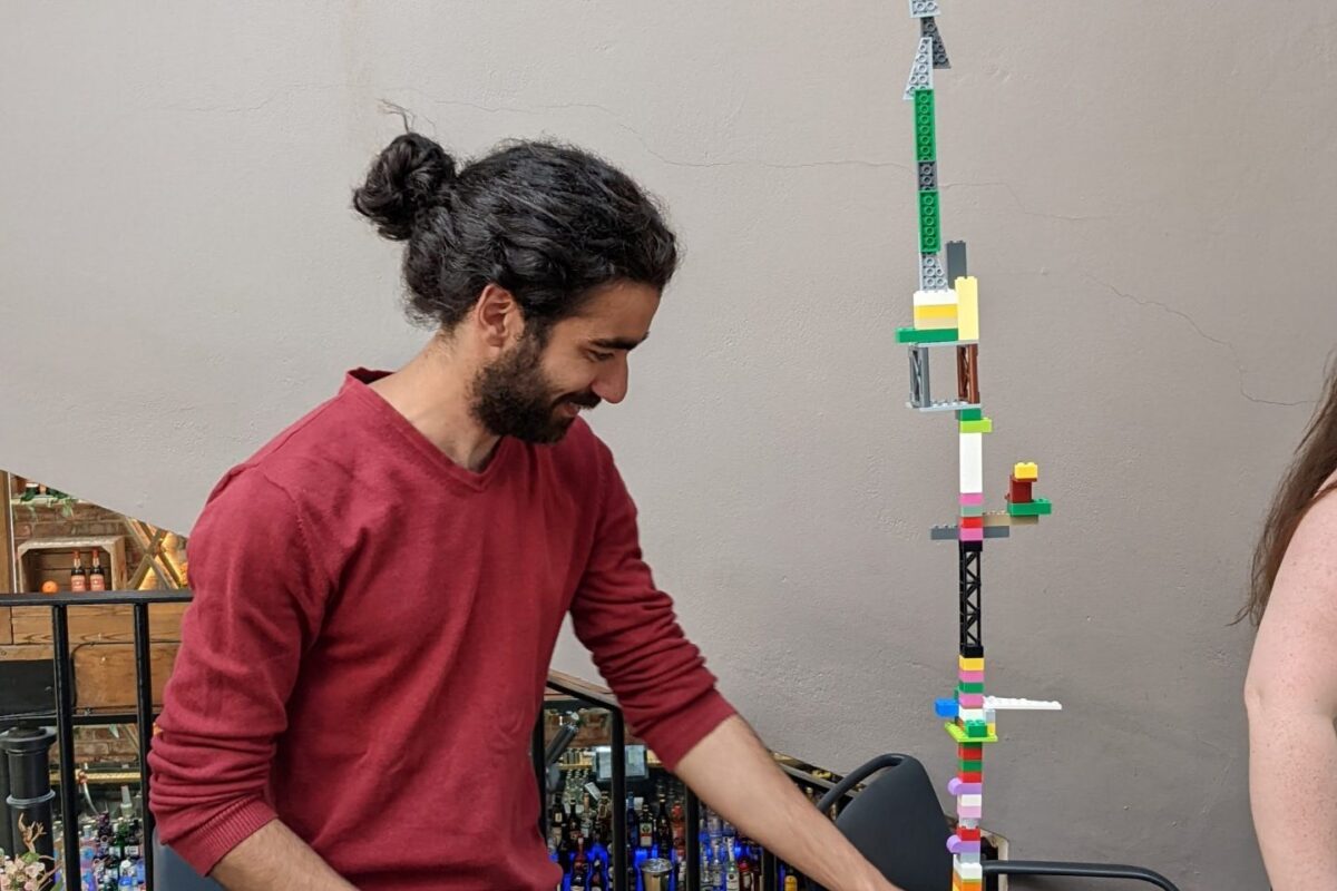 Baraa and lego