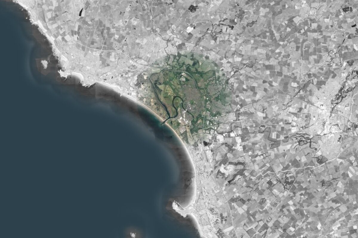 Irvine Aerial Location Plan