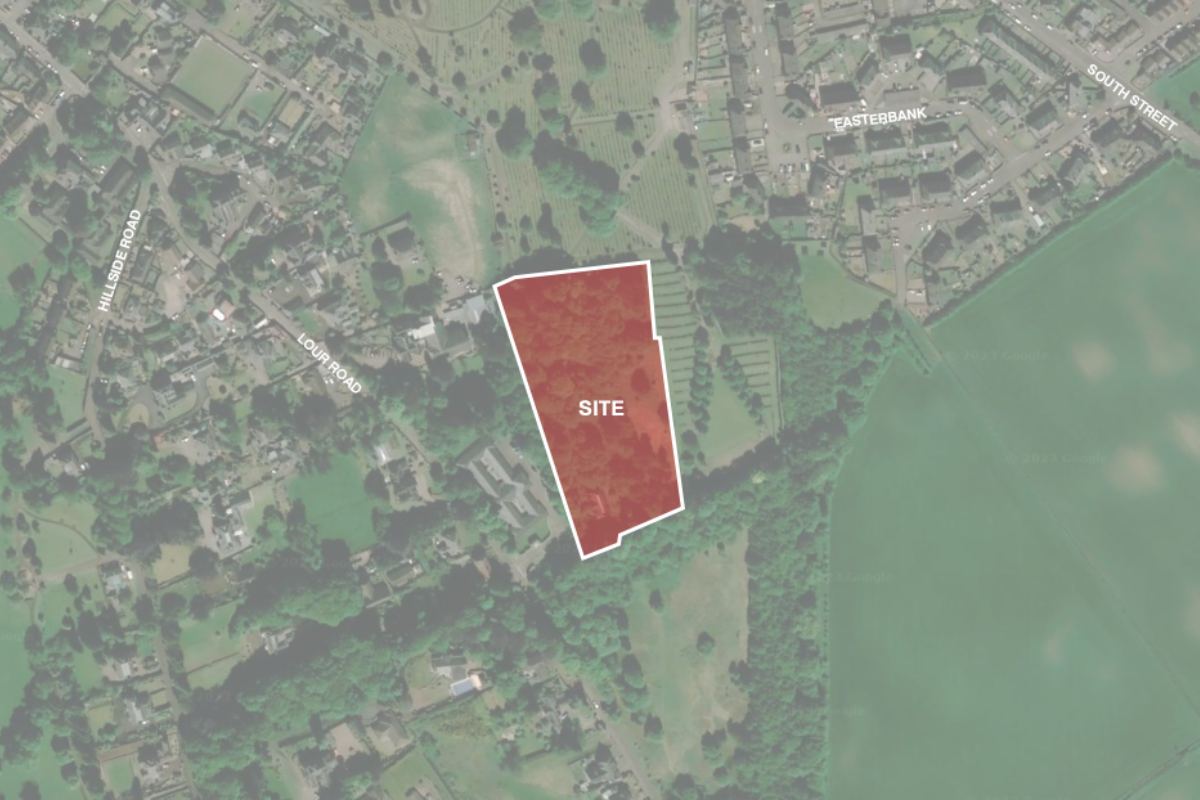 Lour Road Aerial Map