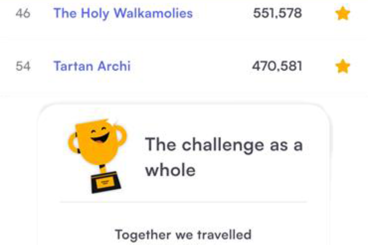 Step into Summer challenge